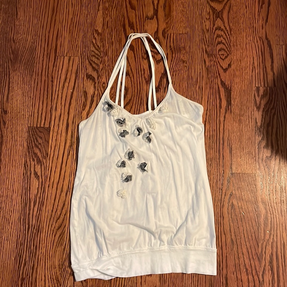 White Hollister Tank top